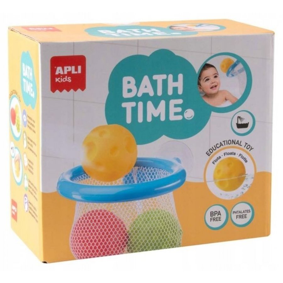 Apli Kids Basket with Balls Bath Time (20677)