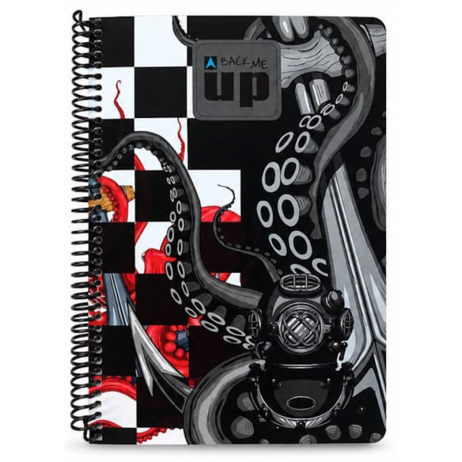 Back Me Up Τετράδιo Σπιράλ Dive Ass 17 x 25 2 Θεμάτων 70 Φύλλων (35733402) Back Me Up Τετράδιo Σπιράλ Dive Ass 17 x 25 2 Θεμάτων 70 Φύλλων (35733402)