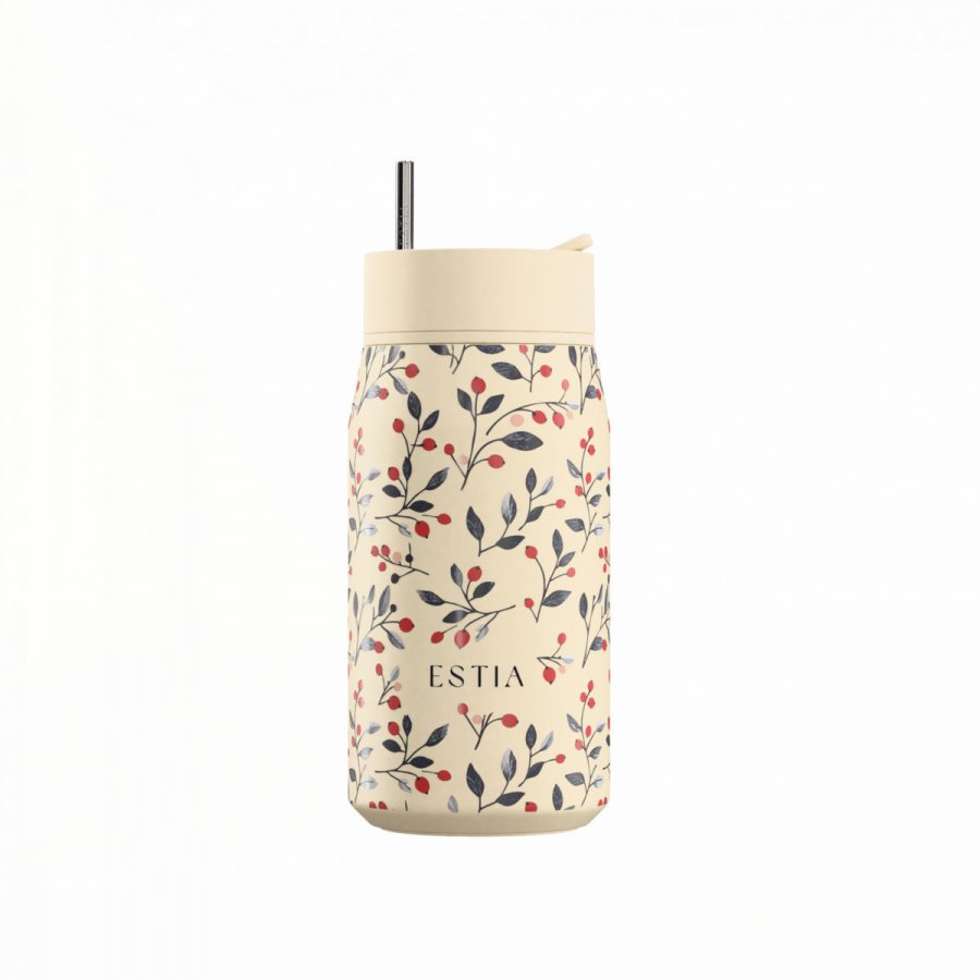 Estia Θερμός Lens Save The Aegean 360ml Bloom Beige (0142912)