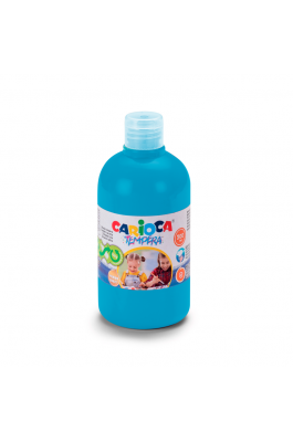 Carioca Τέμπερα Ζωγραφικής Γαλάζιο σε Μπουκάλι 500ml (4042705)