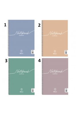 Salko Τετράδιο Σπιράλ Notebook Natura A4 2 Θεμάτων 60 Φύλλων (6387) Salko Τετράδιο Σπιράλ Notebook Natura A4 2 Θεμάτων 60 Φύλλων (6387)