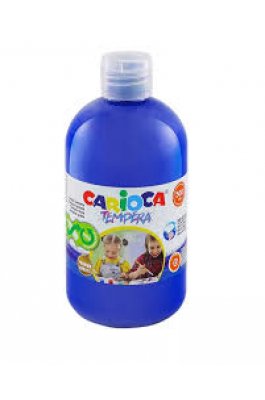 Carioca Τέμπερα Ζωγραφικής Μπλε σε Μπουκάλι 500ml (4042717)