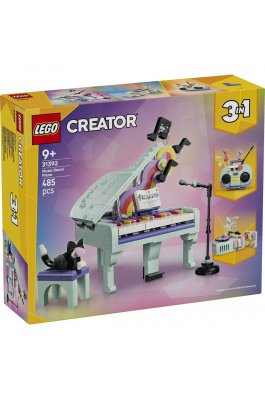 Lego Creator Music Decor Piano With Cat (31392)