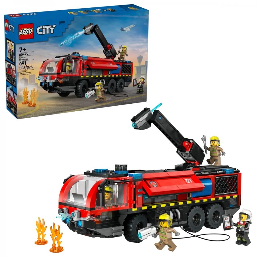 Lego City Airport Fire Truck (60499)