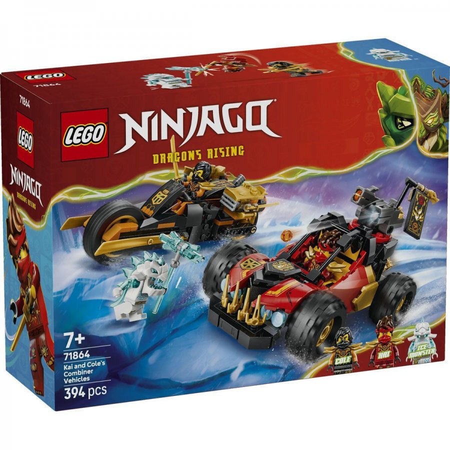 Lego Ninjago Kai and Cole's Combiner Vehicles (71864) Lego Ninjago Kai and Cole's Combiner Vehicles (71864)