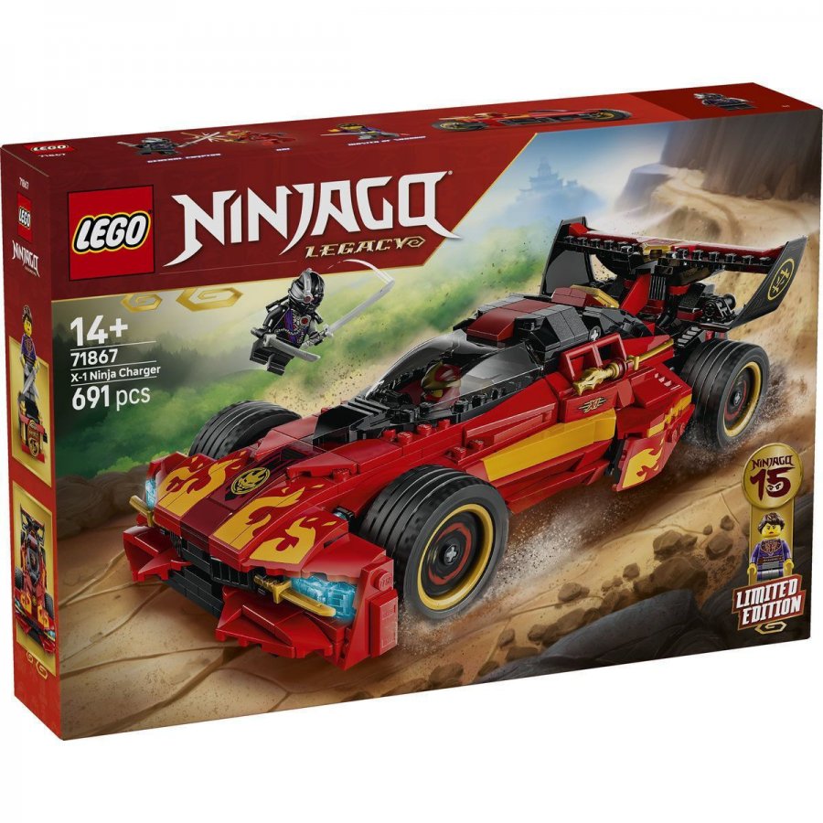 Lego Ninjago X-1 Ninja Charger 15Th Anniversary (71867)
