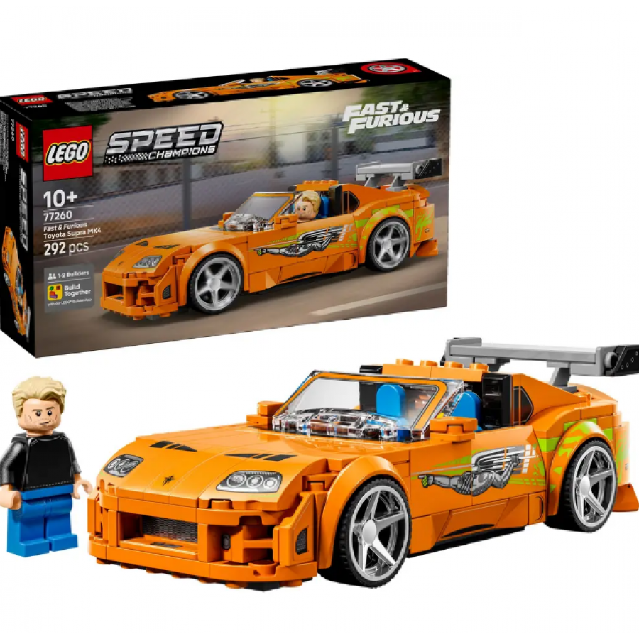 Lego Speed Champions The Fast And The Furious Toyota Supra MK4 (77260)