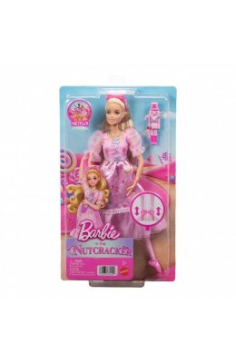 Mattel Barbie Κούκλα Καρυοθραύστης και Clara (JLW51)