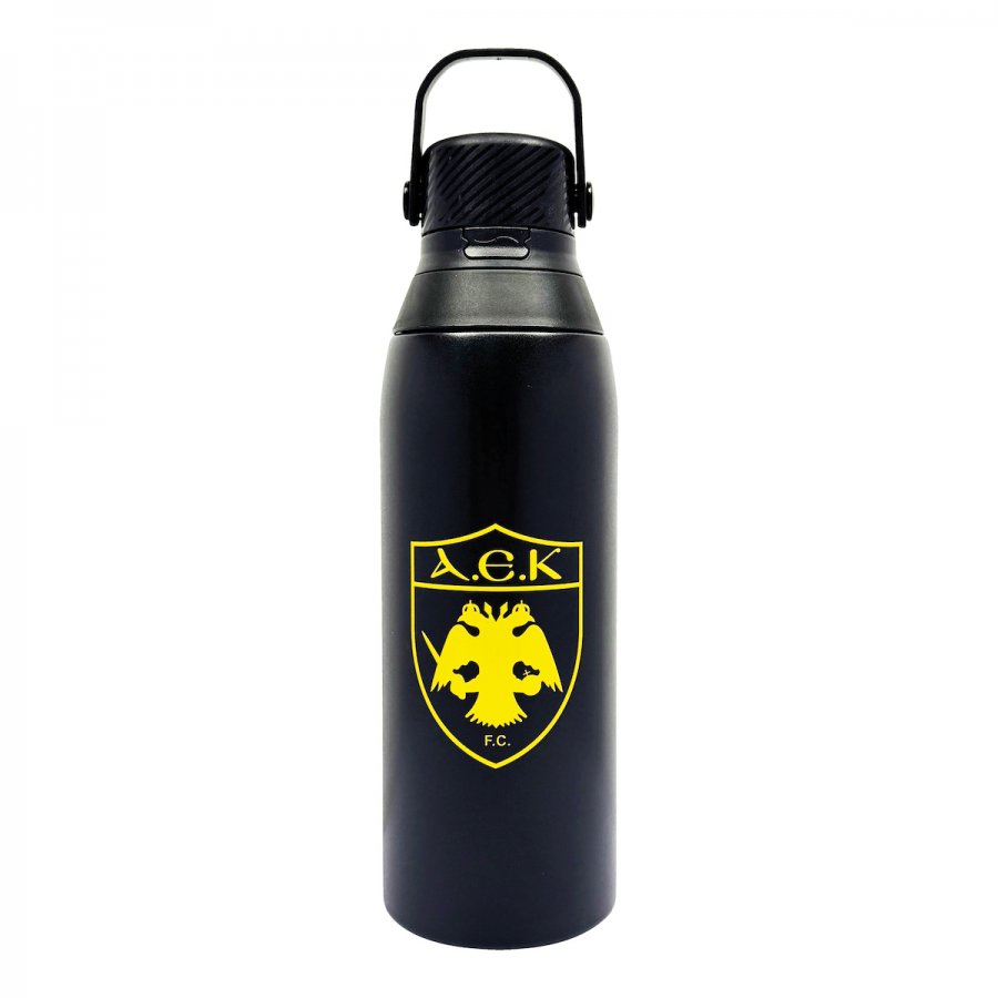 Back Me Up Μεταλλικό Παγούρι Θερμός 700ml ΑΕΚ Official (58600256) Back Me Up Μεταλλικό Παγούρι Θερμός 700ml ΑΕΚ Official (58600256)