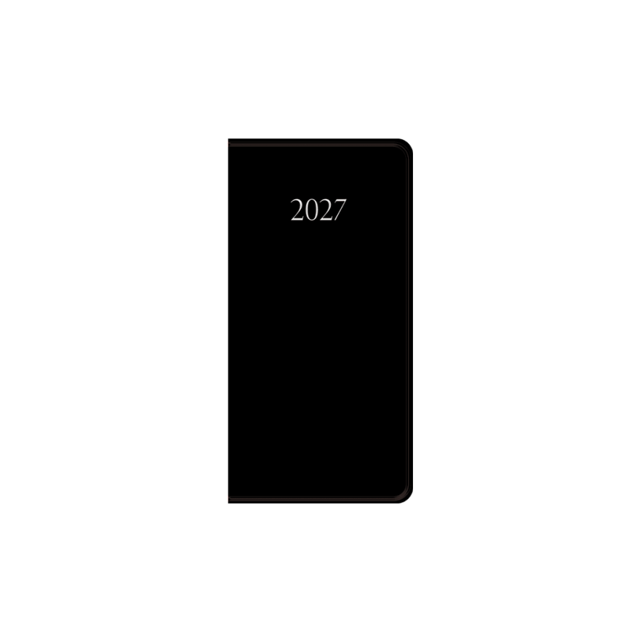 Linardatos Ατζέντα Εβδομαδιαία Πλάγια Classic 2027  8 x 16 (71060)