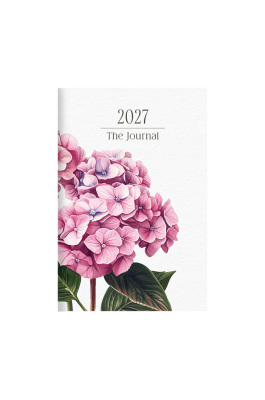 Linardatos Ατζέντα Εβδομαδιαία Flowers 2027 7 x 10,5 (71021)