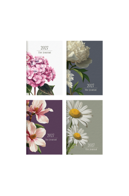 Linardatos Ατζέντα Εβδομαδιαία Flowers 2027 8,6 x 12,7 (71031)