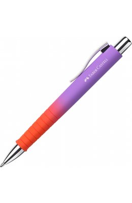 Faber-Castell Στυλό Poly Ballpoint XB Flow Edition Punchy Melon με Μπλε Μελάνι (241133)
