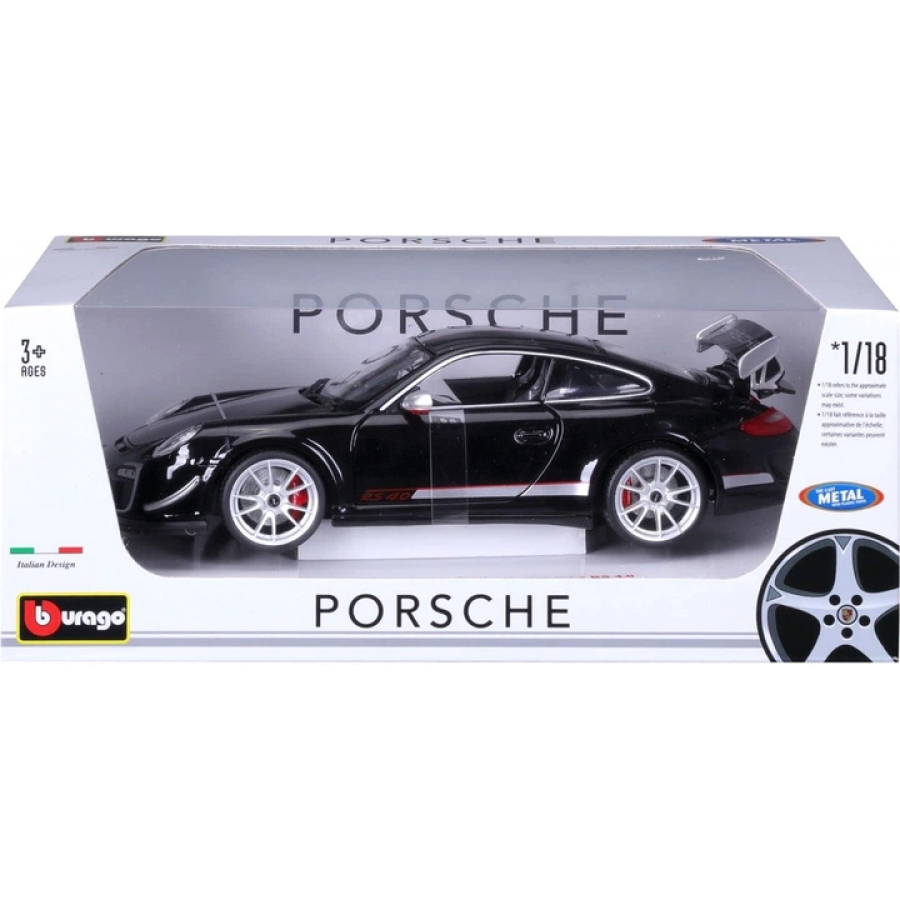 Bburago Porsche 911 GT3 RS 4.0 Black 1/18 (11036)