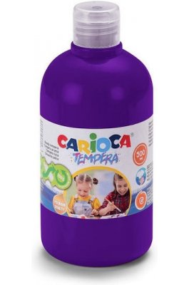 Carioca Τέμπερα Ζωγραφικής Μωβ σε Μπουκάλι 500ml (4042718) Carioca Τέμπερα Ζωγραφικής Μωβ σε Μπουκάλι 500ml (4042718)