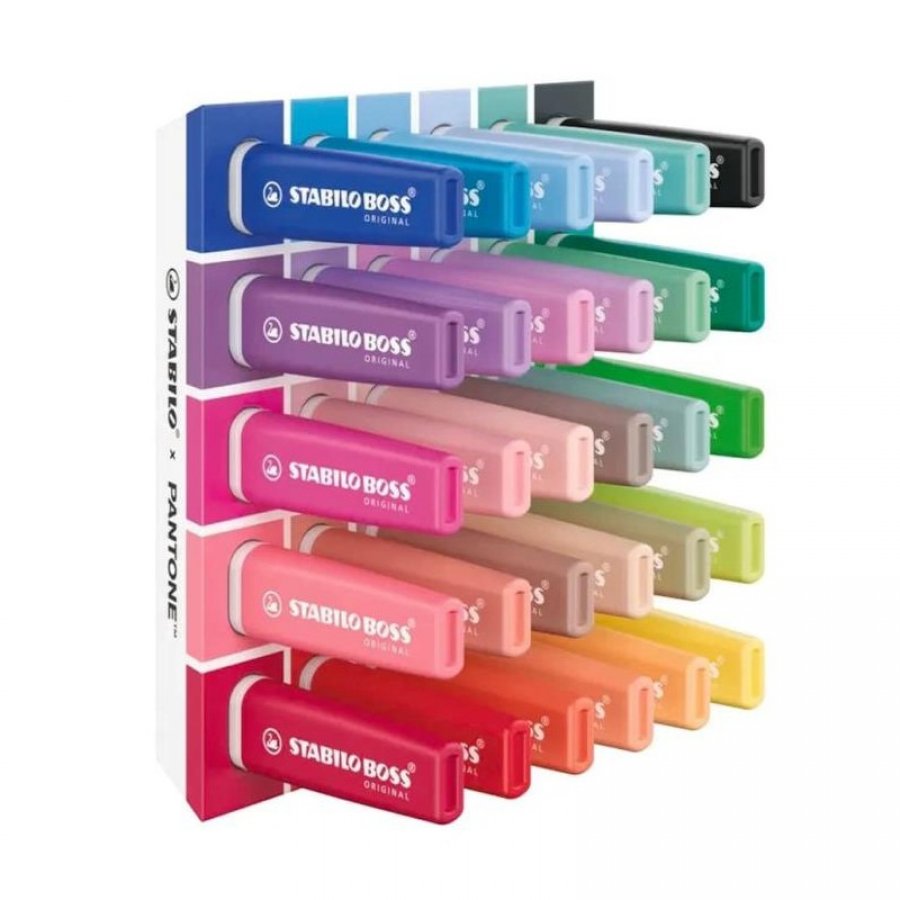 Stabilo Pantone Boss Deckdet  Μαρκαδόροι Υπογράμμισης 30τμχ (70306)