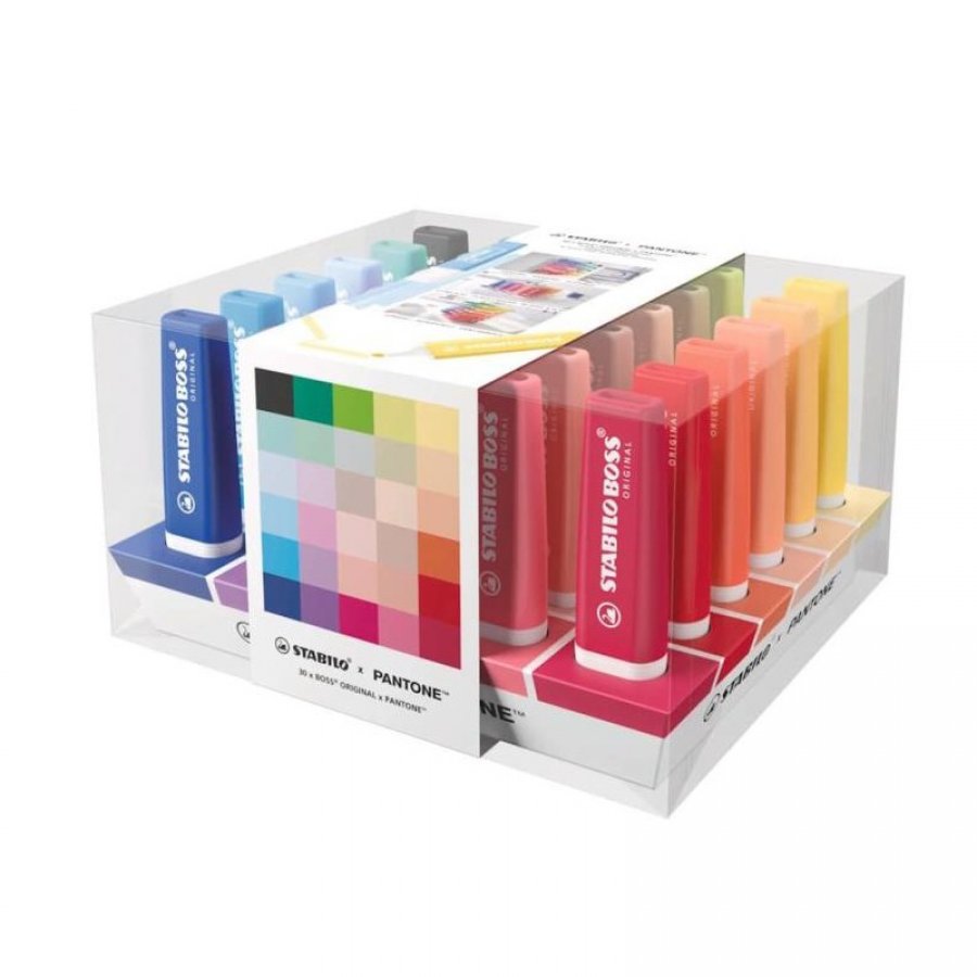Stabilo Pantone Boss Deckdet  Μαρκαδόροι Υπογράμμισης 30τμχ (70306)