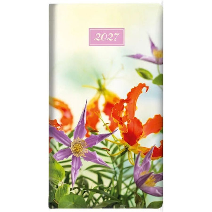 Theofylaktos Ημερολόγιο Εβδομαδιαίο 2027 Orange Violet Flowers 8 x 15 (68399004) Theofylaktos Ημερολόγιο Εβδομαδιαίο 2027 Orange Violet Flowers 8 x 15 (68399004)