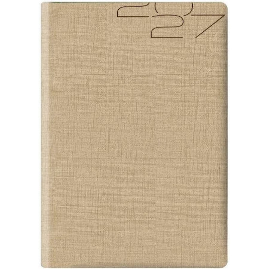 Theofylaktos Ημερολόγιο Ημερήσιο 2027 Caribe Flat Μπεζ 17 x 24 (687E6D27) Theofylaktos Ημερολόγιο Ημερήσιο 2027 Caribe Flat Μπεζ 17 x 24 (687E6D27)