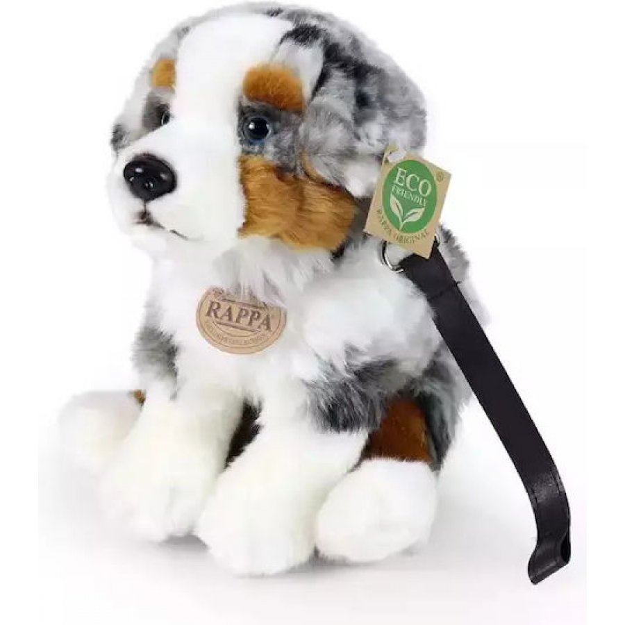 Rappa Λούτρινος Σκύλος Australian Shepherd Με Λουράκι 27 εκ. Eco-Friendly (221123) Rappa Λούτρινος Σκύλος Australian Shepherd Με Λουράκι 27 εκ. Eco-Friendly (221123)