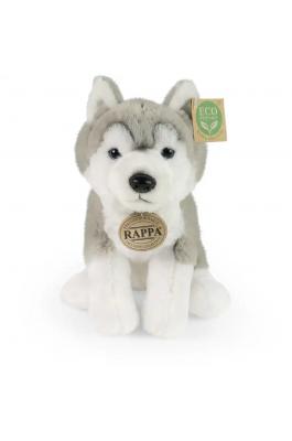 Rappa Λούτρινος Σκύλος Husky 23 εκ. Eco-Friendly Soft (250765)