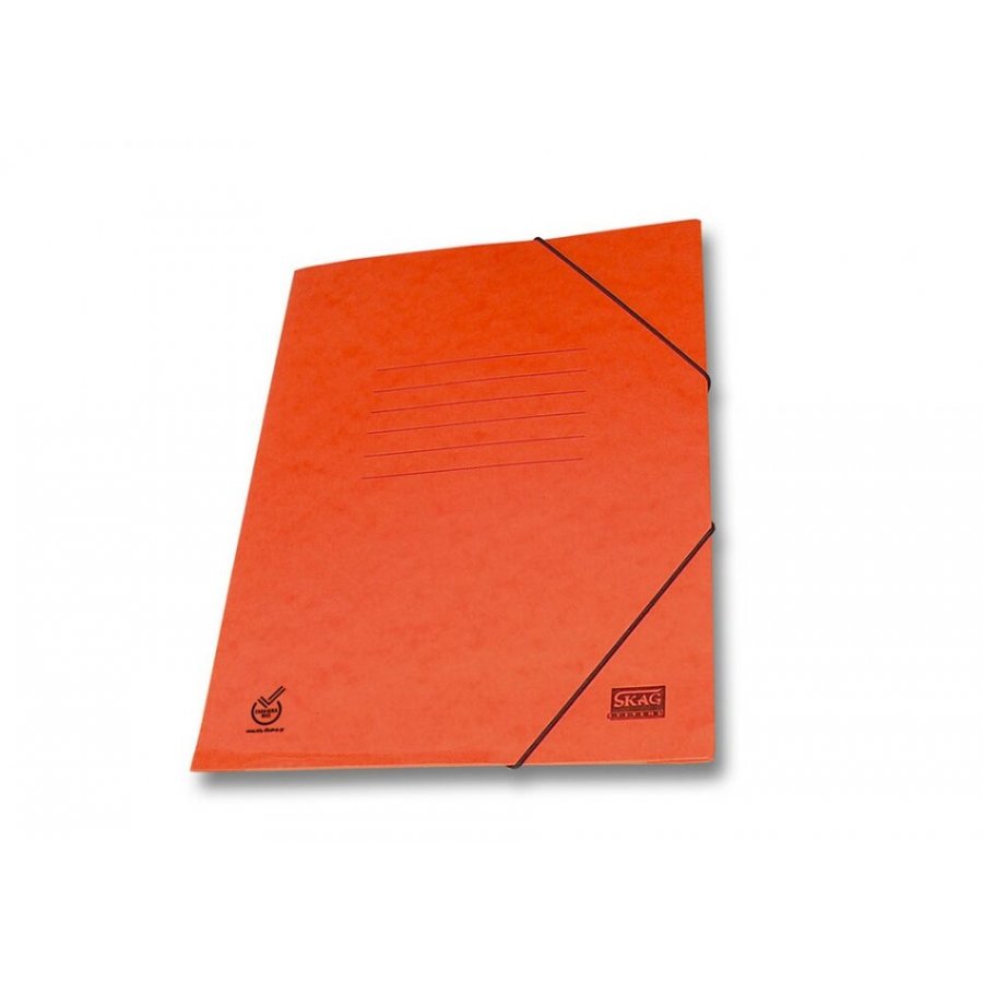 Skag Ντοσιέ Πρεσπάν με Λάστιχο 25 x 35cm Πορτοκαλί Skag Ντοσιέ Πρεσπάν με Λάστιχο 25 x 35cm Πορτοκαλί