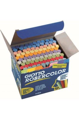 Giotto Κιμωλίες Πλαστικές Χρωματιστές 100τμχ (539000) Giotto Κιμωλίες Πλαστικές Χρωματιστές 100τμχ (539000)