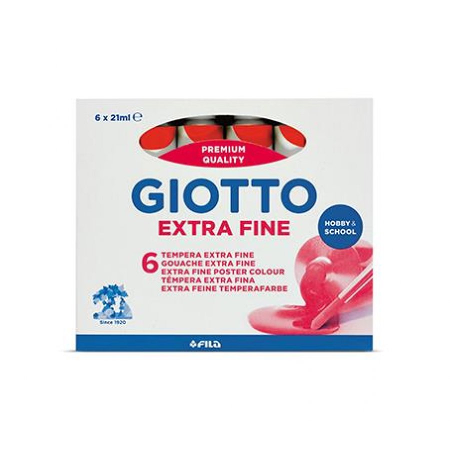 Giotto Τέμπερα Ζωγραφικής Κόκκινο Carmine No9 21ml (355009) Giotto Τέμπερα Ζωγραφικής Κόκκινο Carmine No9 21ml (355009)