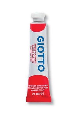 Giotto Τέμπερα Ζωγραφικής Κόκκινο Carmine No9 21ml (355009)