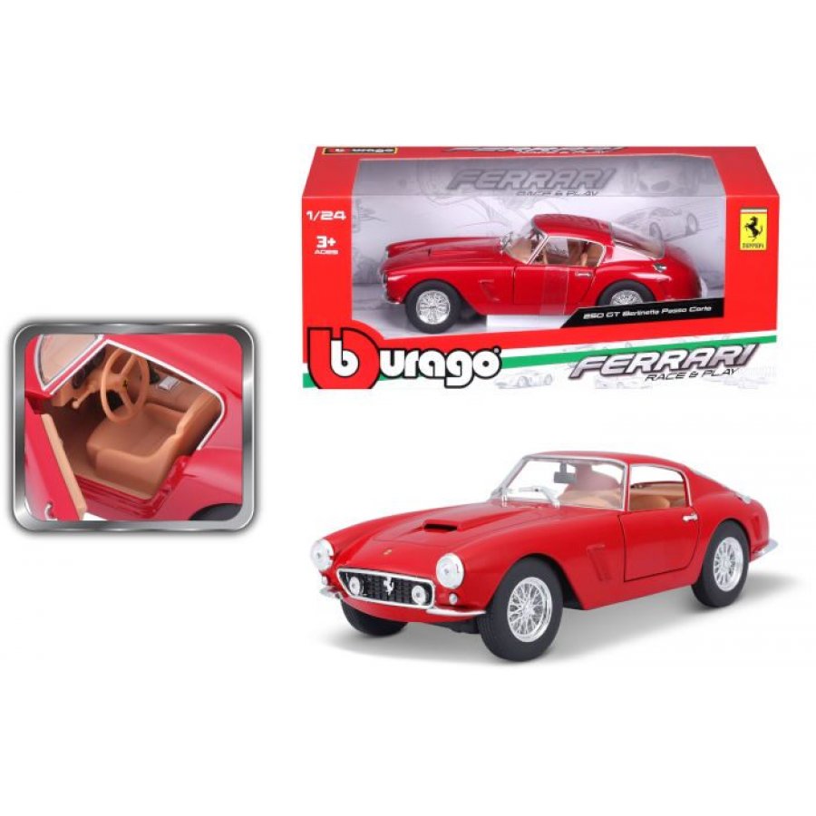 Bburago Ferrari 250 GT Berlinetta Passo Corto Κόκκινο 1/24 (1826025) Bburago Ferrari 250 GT Berlinetta Passo Corto Κόκκινο 1/24 (1826025)