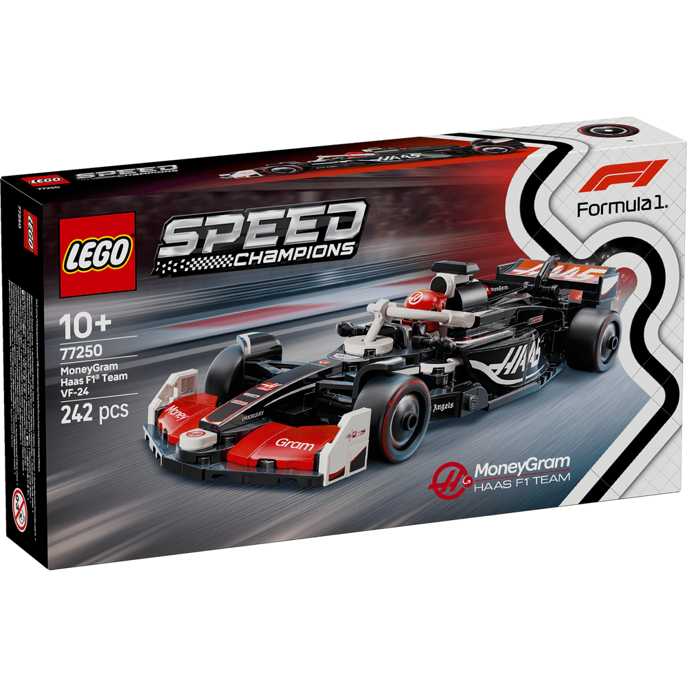 Lego Speed Champions MoneyGram Haas F1® Team VF-24 Race Car (77250) Lego Speed Champions MoneyGram Haas F1® Team VF-24 Race Car (77250)