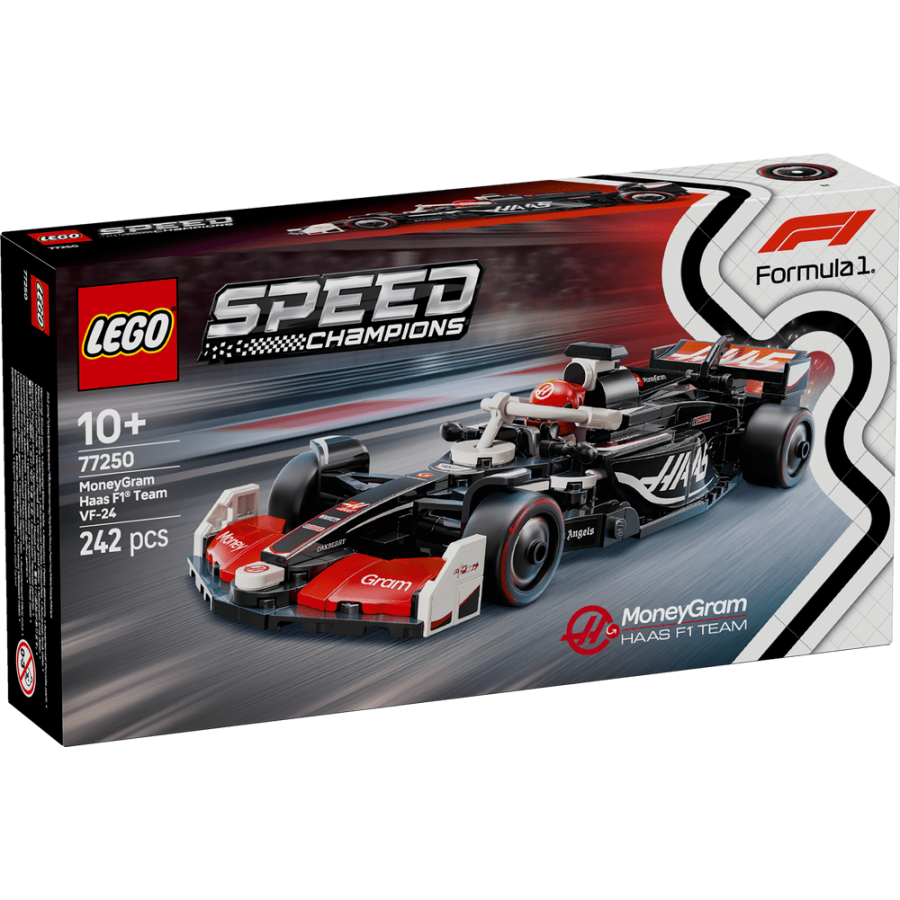 Lego Speed Champions MoneyGram Haas F1® Team VF-24 Race Car (77250) Lego Speed Champions MoneyGram Haas F1® Team VF-24 Race Car (77250)