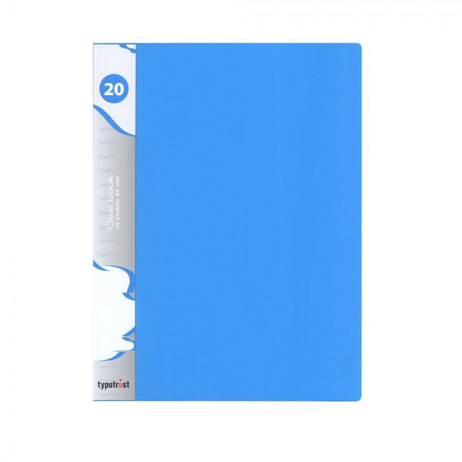 Typotrust Σουπλ 20 Θέσεων Α4 Μπλε (FP1002003) Typotrust Σουπλ 20 Θέσεων Α4 Μπλε (FP1002003)