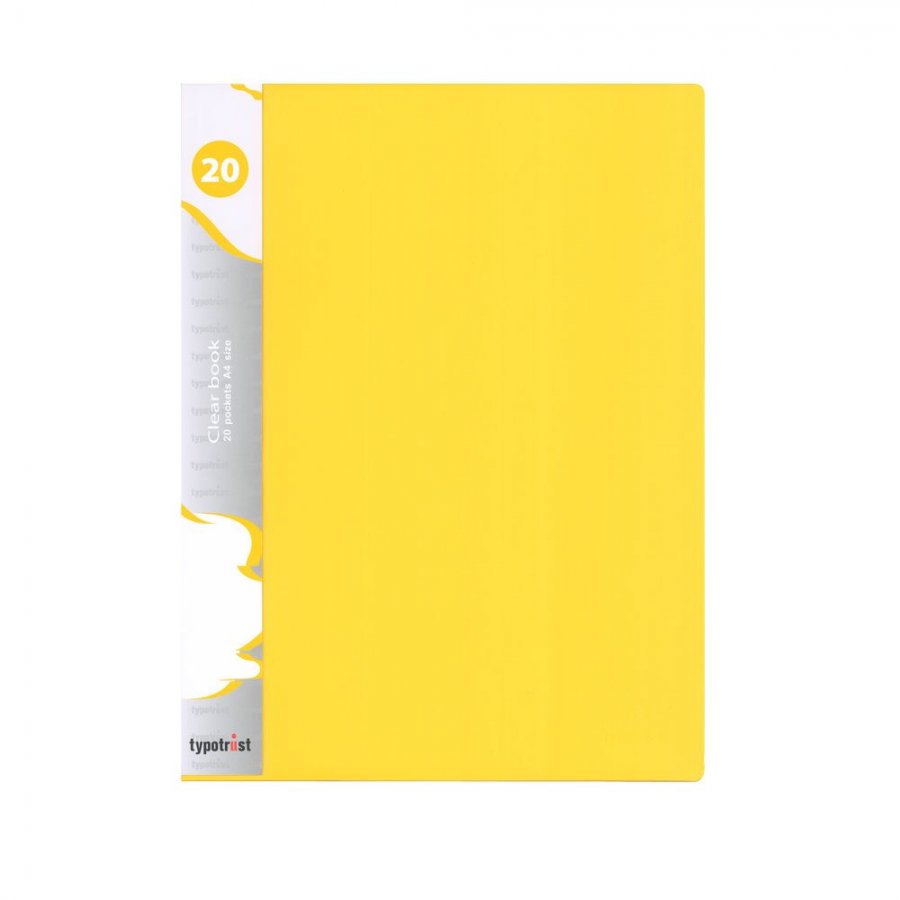 Typotrust Σουπλ 20 Θέσεων Α4 Κίτρινο (FP1002021) Typotrust Σουπλ 20 Θέσεων Α4 Κίτρινο (FP1002021)