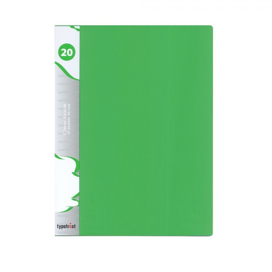 Typotrust Σουπλ 20 Θέσεων Α4 Λαχανί (FP1002022) Typotrust Σουπλ 20 Θέσεων Α4 Λαχανί (FP1002022)