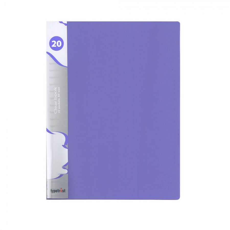 Typotrust Σουπλ 20 Θέσεων Α4 Μωβ (FP1002025) Typotrust Σουπλ 20 Θέσεων Α4 Μωβ (FP1002025)
