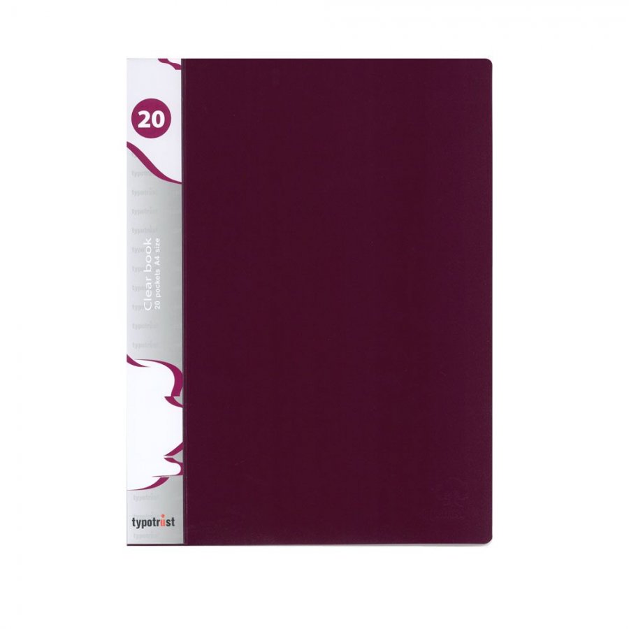 Typotrust Σουπλ 20 Θέσεων Α4 Μπορντώ (FP1002026) Typotrust Σουπλ 20 Θέσεων Α4 Μπορντώ (FP1002026)
