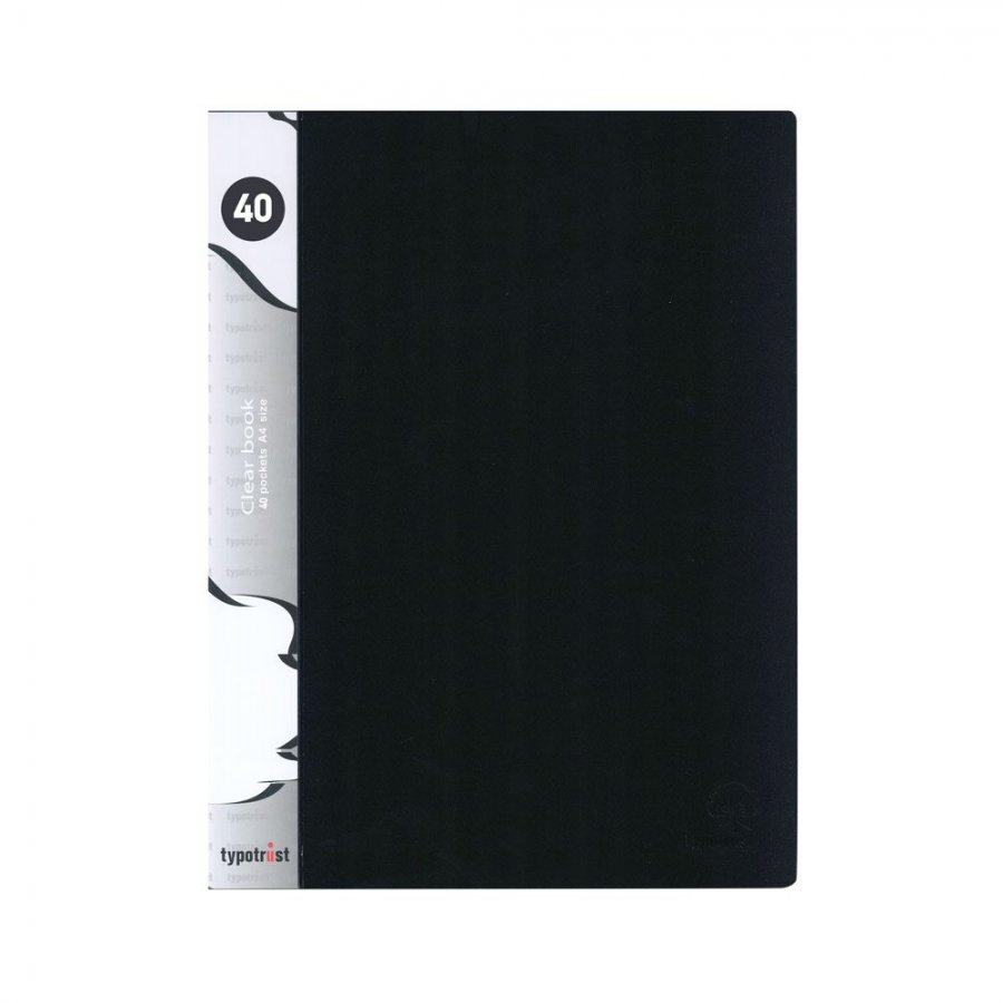 Typotrust Σουπλ 40 Θέσεων Α4 Μαύρο (FP1004001) Typotrust Σουπλ 40 Θέσεων Α4 Μαύρο (FP1004001)