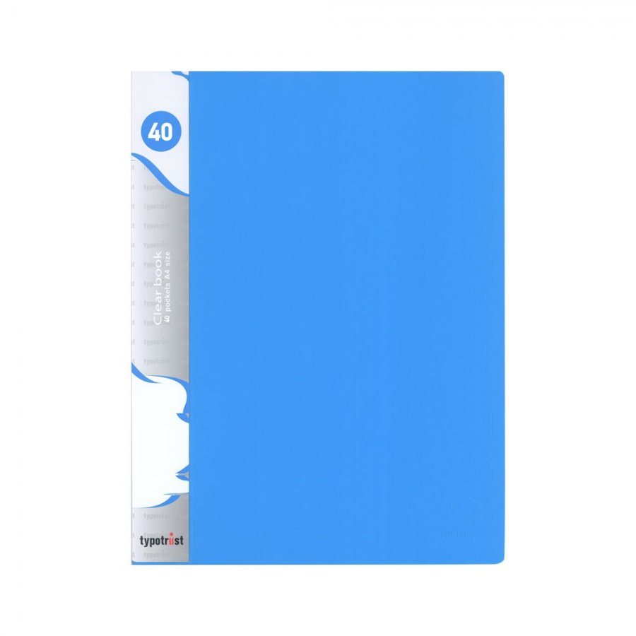 Typotrust Σουπλ 40 Θέσεων Α4 Μπλε (FP1004003) Typotrust Σουπλ 40 Θέσεων Α4 Μπλε (FP1004003)