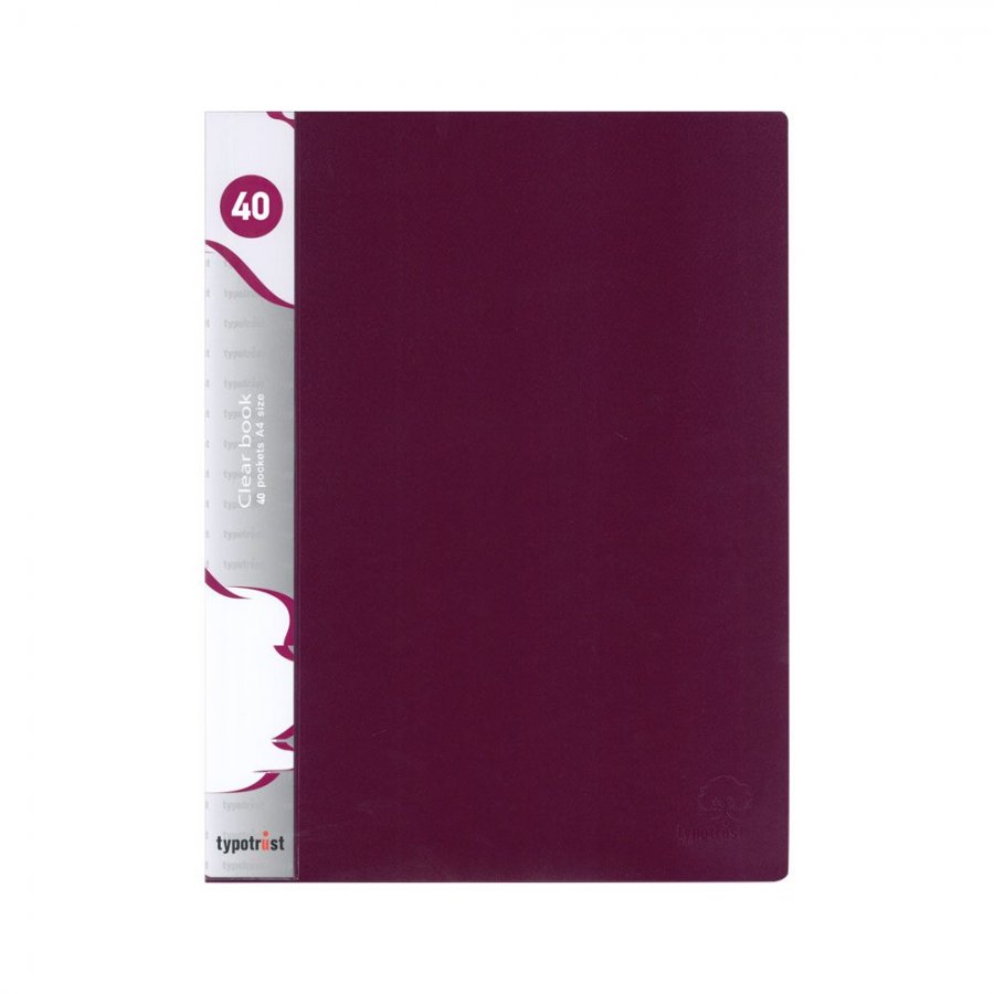 Typotrust Σουπλ 40 Θέσεων Α4 Μπορντώ (FP1004026) Typotrust Σουπλ 40 Θέσεων Α4 Μπορντώ (FP1004026)