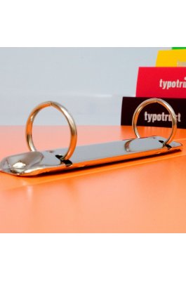 Typotrust Ντοσιέ P.P. με 2 D κρίκους Α4 Πορτοκαλί (FP1512306) Typotrust Ντοσιέ P.P. με 2 D κρίκους Α4 Πορτοκαλί (FP1512306)