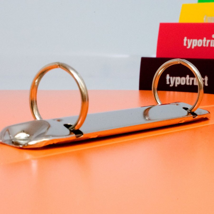 Typotrust Ντοσιέ P.P. με 2 D κρίκους Α4 Πορτοκαλί (FP1512306) Typotrust Ντοσιέ P.P. με 2 D κρίκους Α4 Πορτοκαλί (FP1512306)