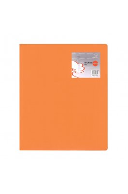 Typotrust Ντοσιέ P.P. με 2 D κρίκους Α4 Πορτοκαλί (FP1512306)