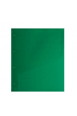 Typotrust Ντοσιέ P.P. με 4 D Κρίκους A4 Πράσινο (FP1514304) Typotrust Ντοσιέ P.P. με 4 D Κρίκους A4 Πράσινο (FP1514304)