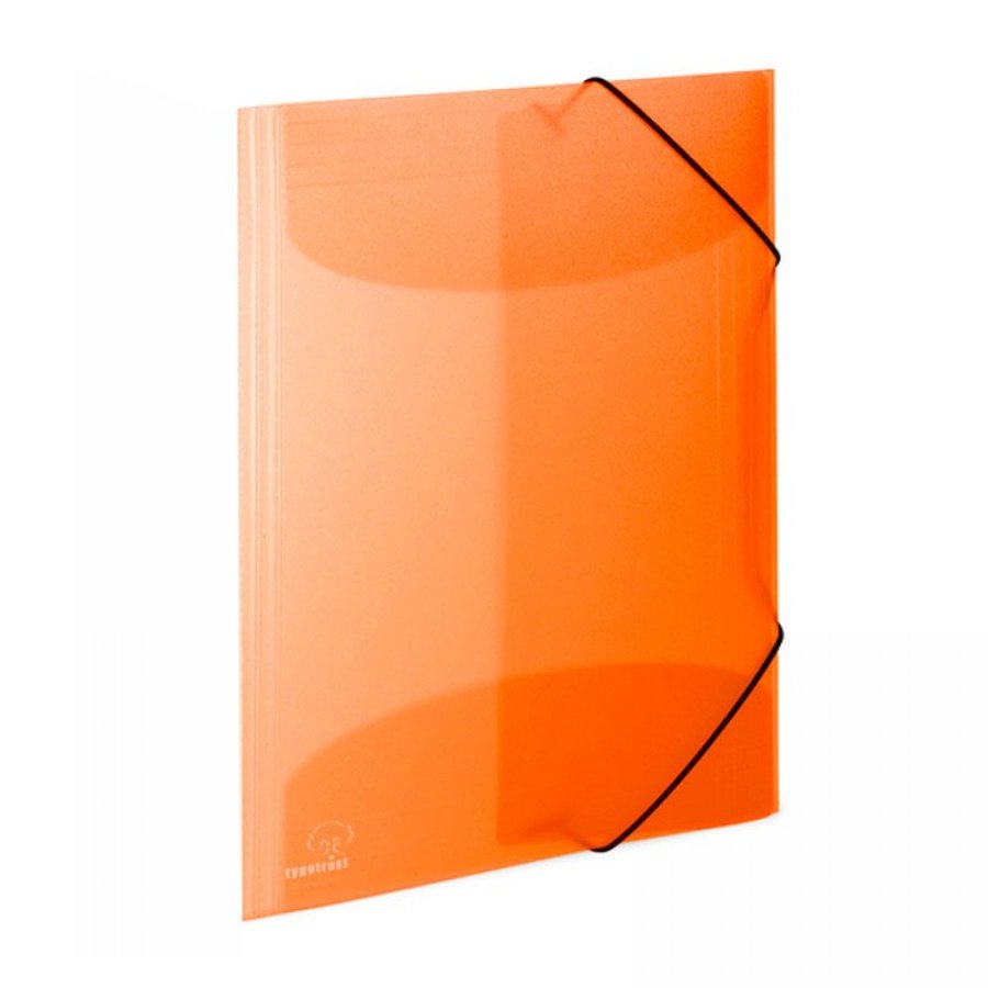 Typotrust Ντοσιέ με λάστιχο 23x32 σε Πορτοκαλί (FP1650006) Typotrust Ντοσιέ με λάστιχο 23x32 σε Πορτοκαλί (FP1650006)