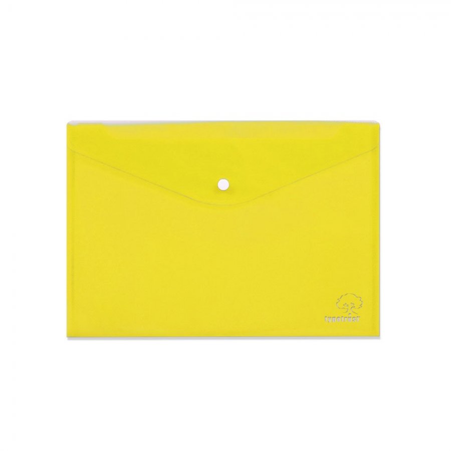 Typotrust Φάκελος Κουμπί Α4 Διαφανές Κίτρινο (FP2500405) Typotrust Φάκελος Κουμπί Α4 Διαφανές Κίτρινο (FP2500405)