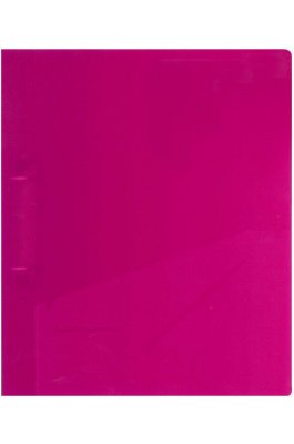 Typotrust Ντοσιέ P.P. με 2 D Κρίκους A4 Φούξια (FP1512302)