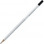 Faber-Castell Grip 2001 Μολύβι HB με Γόμα Λευκό Faber-Castell Grip 2001 Μολύβι HB με Γόμα Λευκό