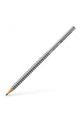 Faber-Castell Grip 2001 Μολύβι 2B Ασημί Faber-Castell Grip 2001 Μολύβι 2B Ασημί