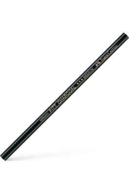 Faber-Castell Pitt Μολύβι Κάρβουνου Μέτριο Μαύρο Faber-Castell Pitt Μολύβι Κάρβουνου Μέτριο Μαύρο